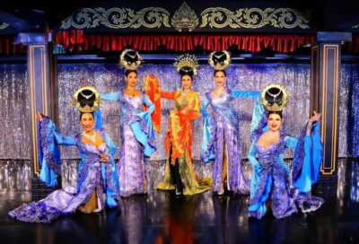 From Krabi: Blue Dragon Cabaret Ticket Dazzling Night - The 1-Hour Show Flow: Sefominuf, Aqua, and Gangnam Style