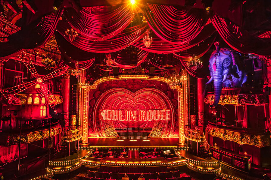 NYC: Moulin Rouge! The Musical Broadway Tickets - Costumes, stagecraft, and the wow factor that lands fast