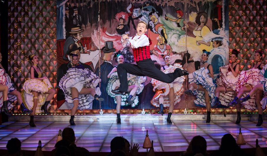 Paris: La Nouvelle Eve Cabaret Show with Champagne - The Acts: Comedy, Dance, and Can-Can Without a Big-Time Production Feel