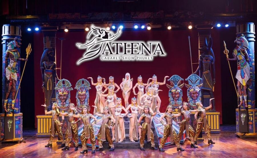 Phuket: Athena Cabaret Show Entry Ticket - What You’ll See: Boa Feathers, Changing Costumes, and a Big Stage Pace